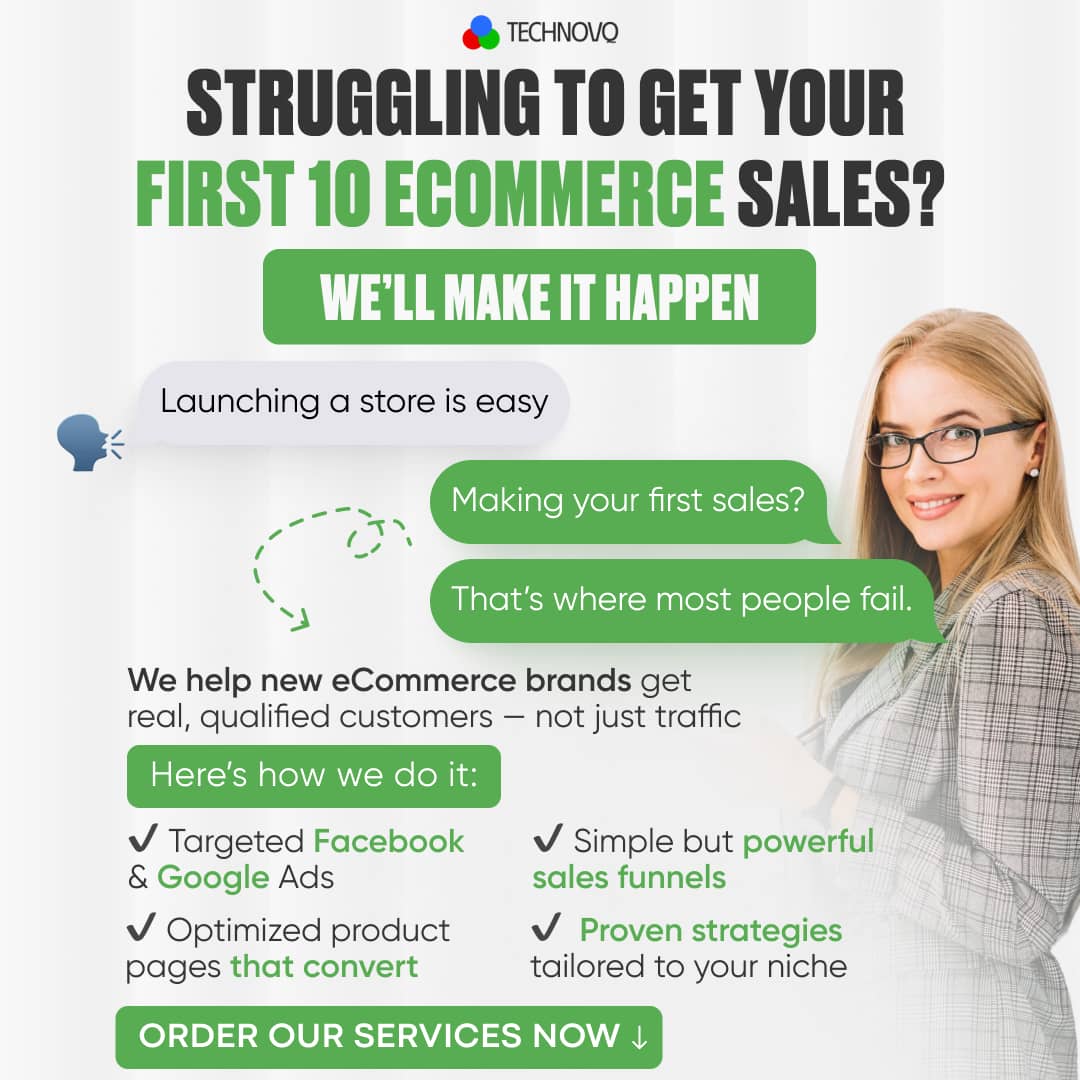 Get Your First 10 eCommerce Sales