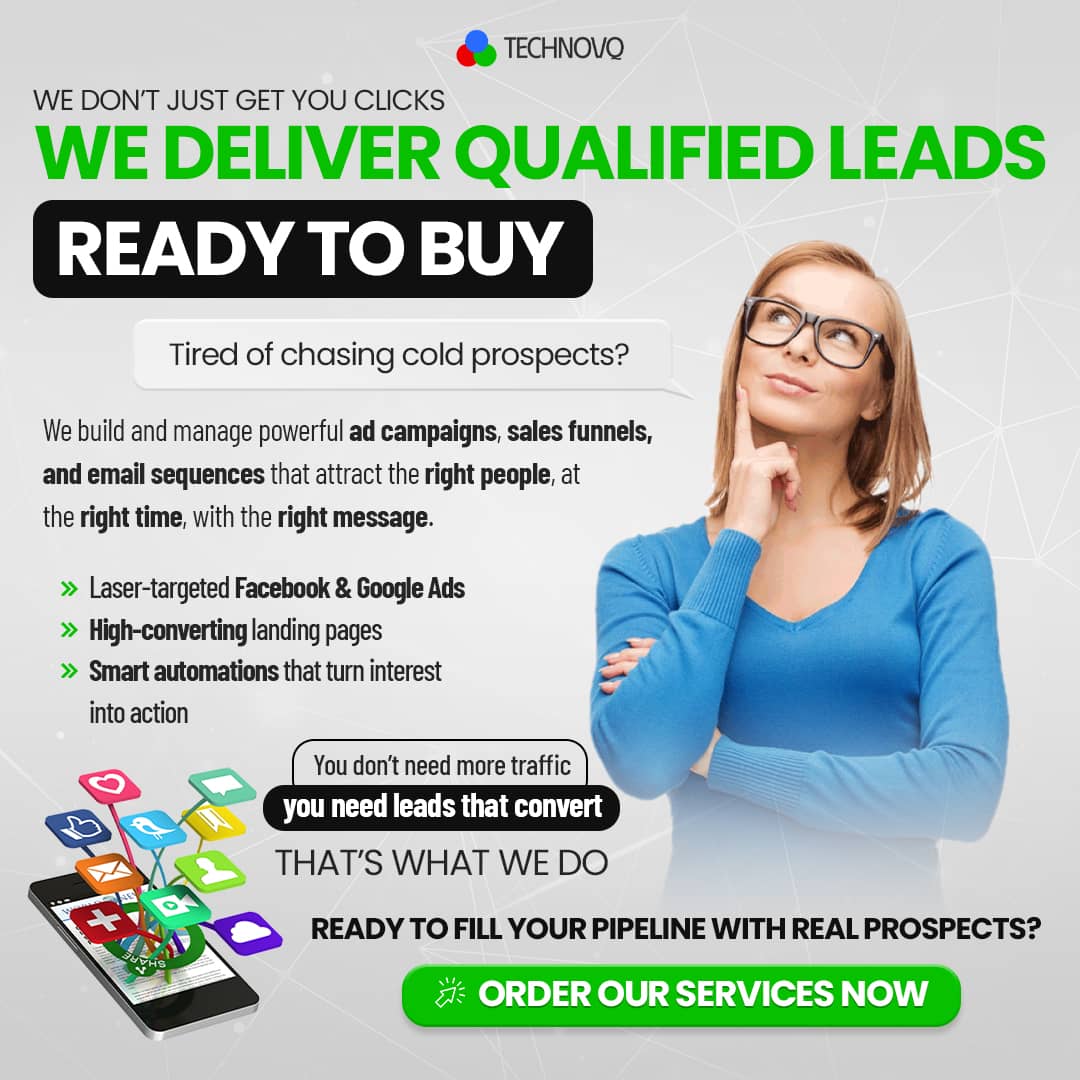 We Deliver Qualified Leads Ready to Buy
