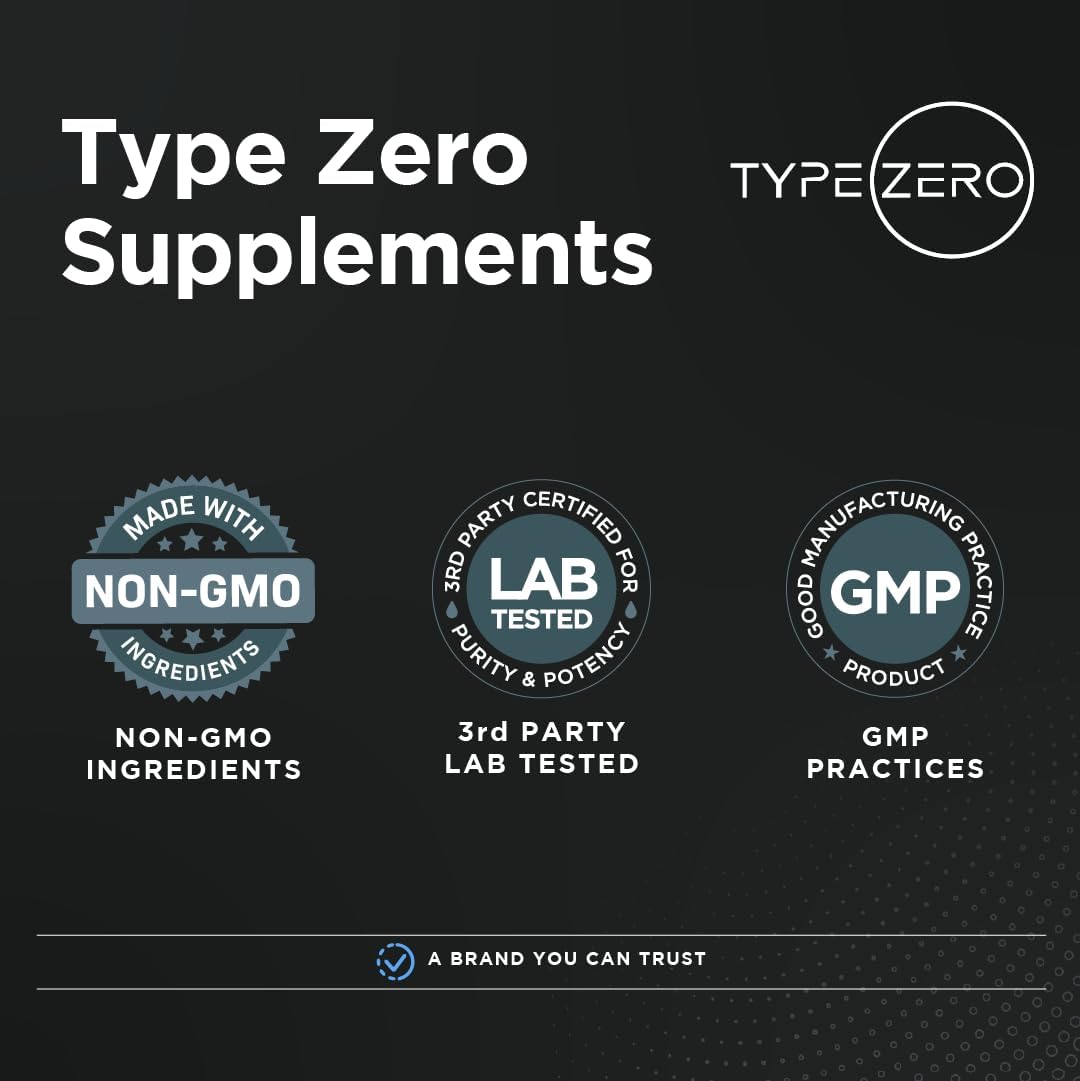 Type Zero Creatine Monohydrate, 500g, Micronized, Unflavored
