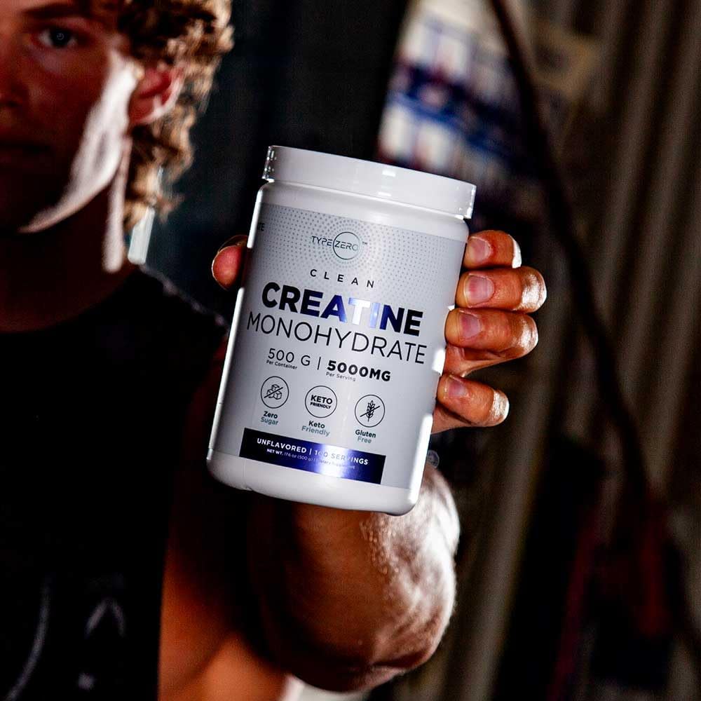 Type Zero Creatine Monohydrate, 500g, Micronized, Unflavored