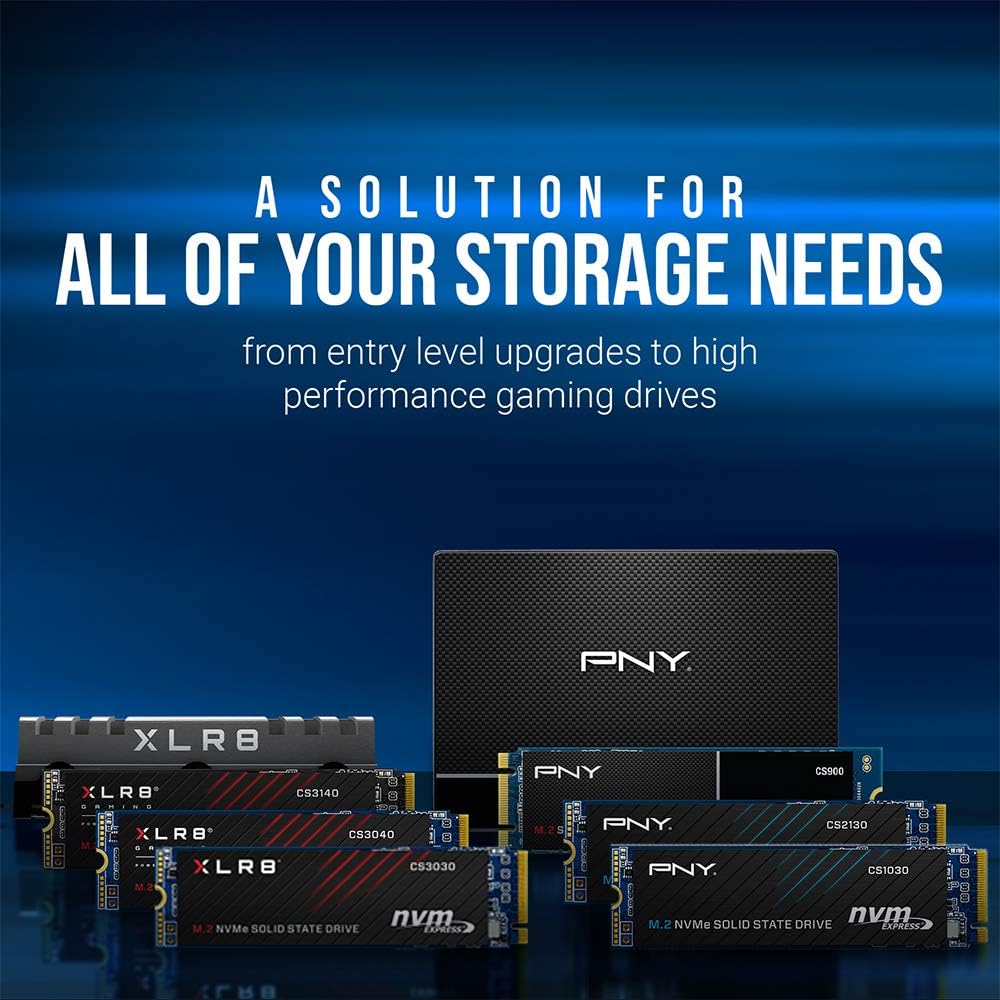 PNY CS900 500GB SSD – 2.5” SATA III Internal Solid State Drive