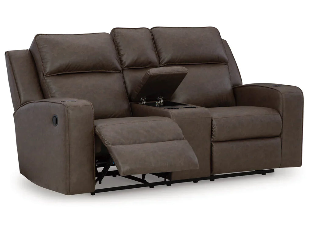 Lavenhorne Manual Reclining Loveseat with Console