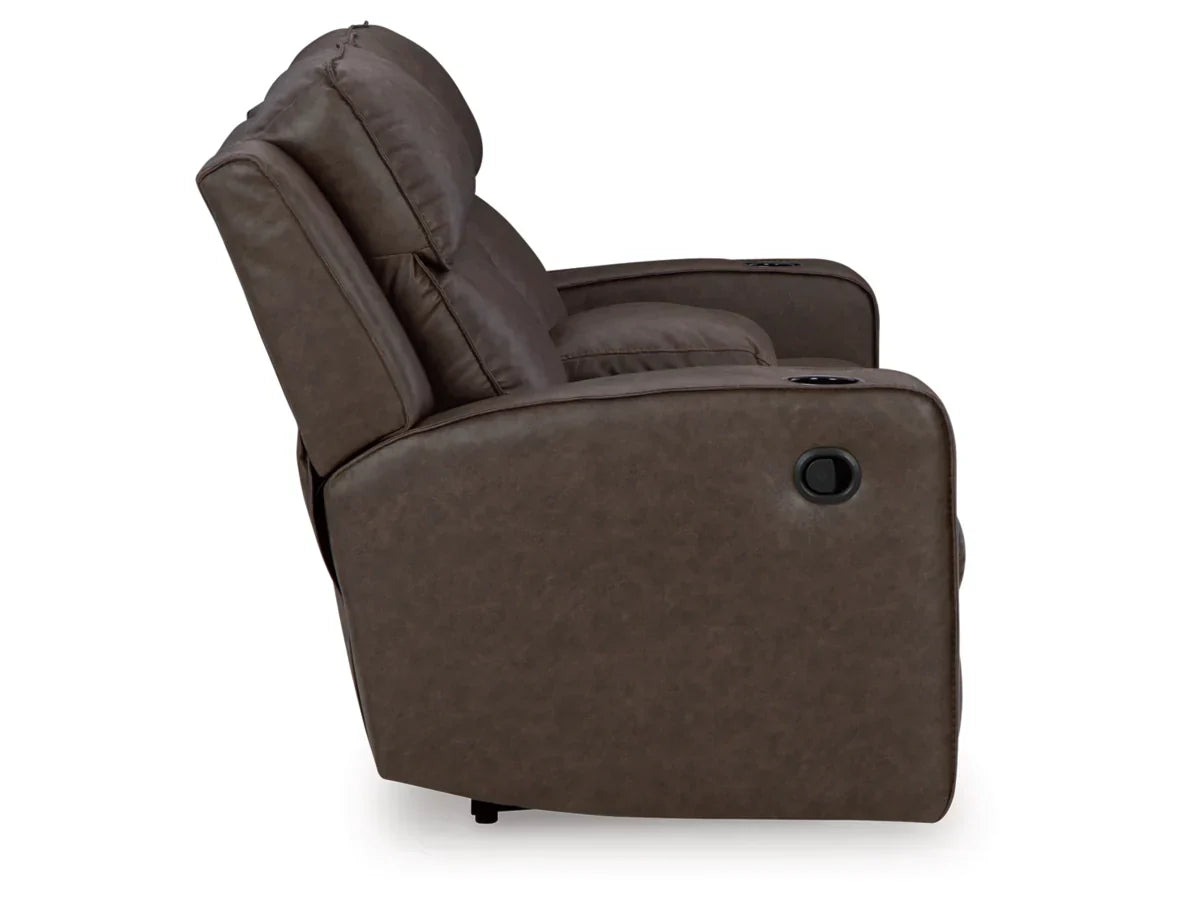 Lavenhorne Manual Reclining Loveseat with Console
