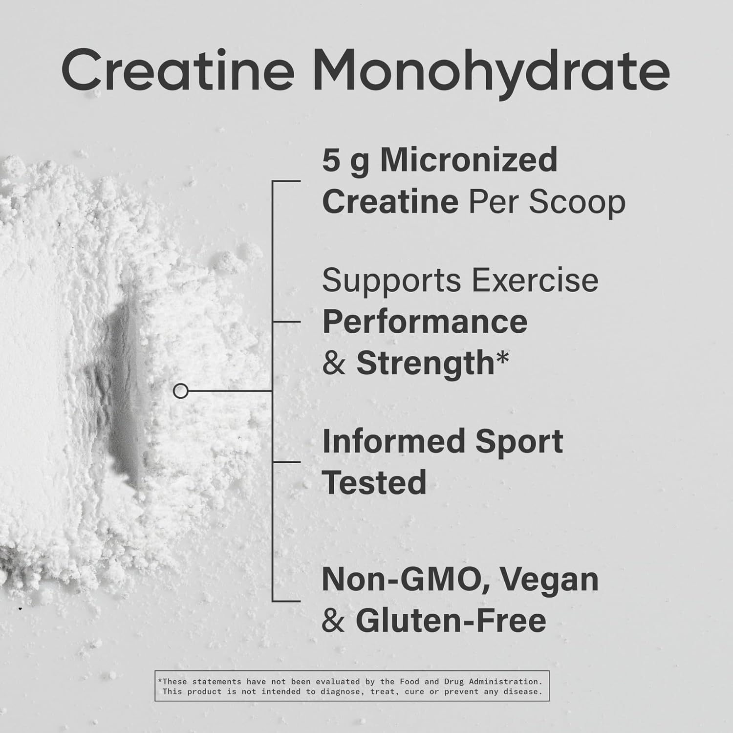 Sports Research Creatine Monohydrate 35oz, 5g Micronized