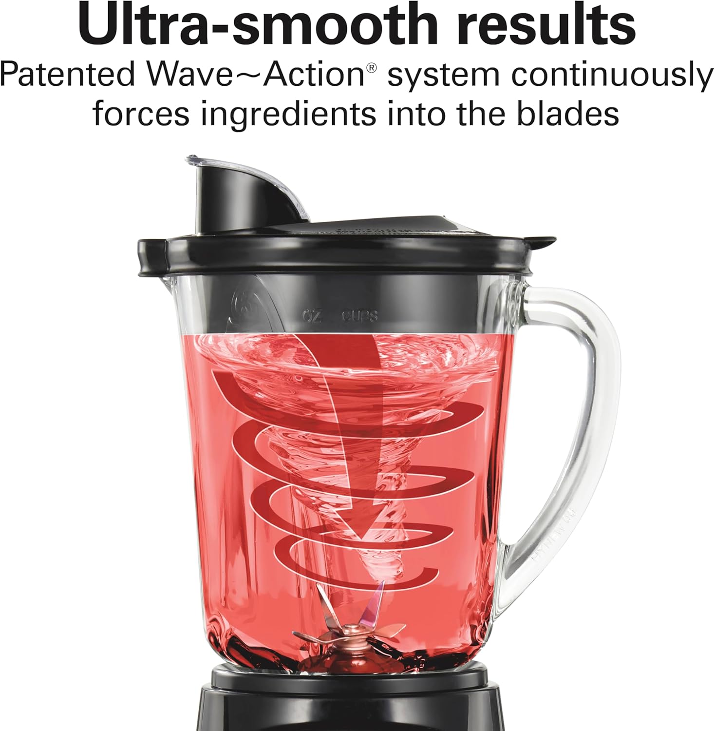 Hamilton Beach Power Elite Blender – 700W, 12 Functions, 40oz Glass Jar (58148A)