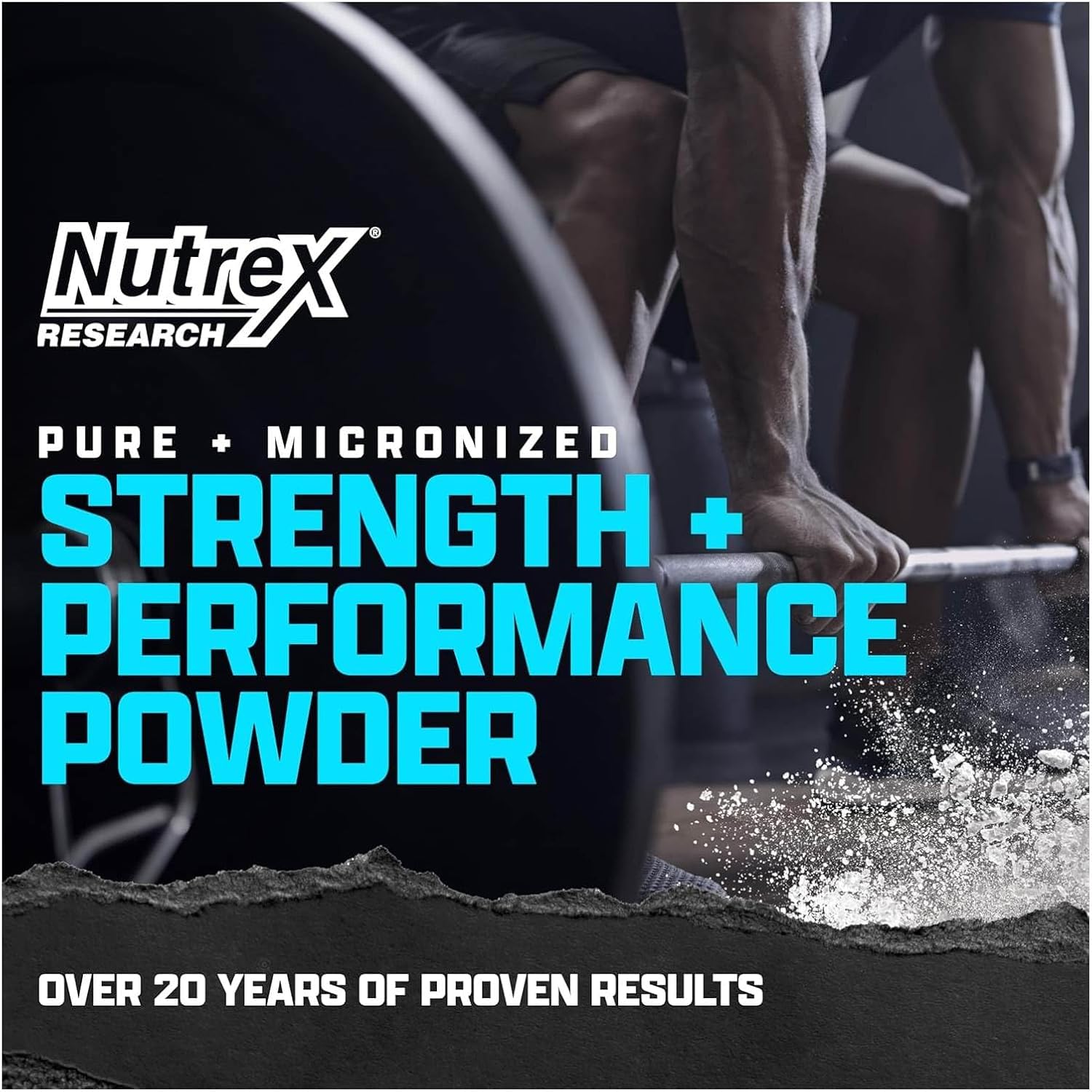 Nutrex Creatine Monohydrate 1KG, 200 Servings, Unflavored