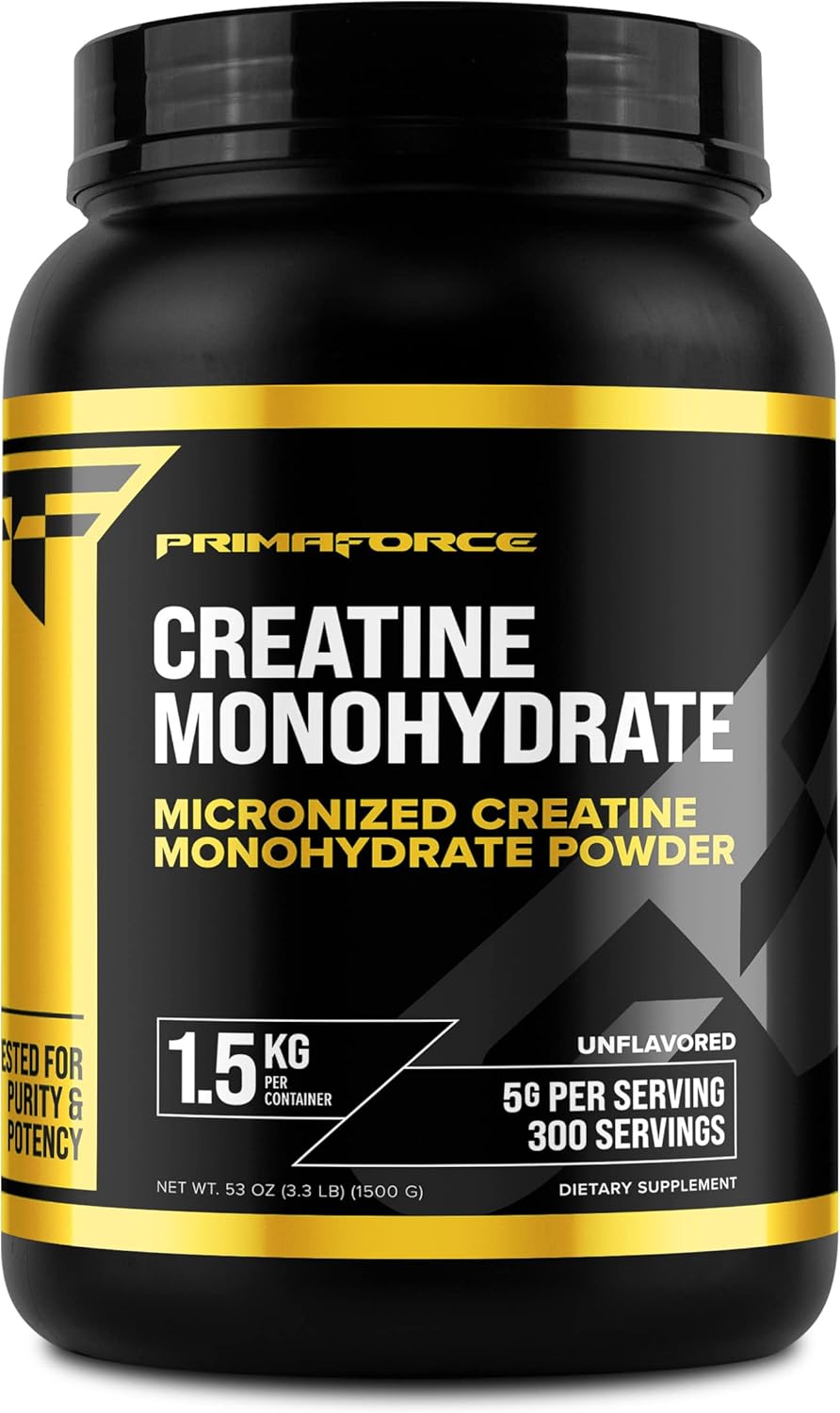 Primaforce Micronized Creatine Monohydrate Powder, 1.5kg
