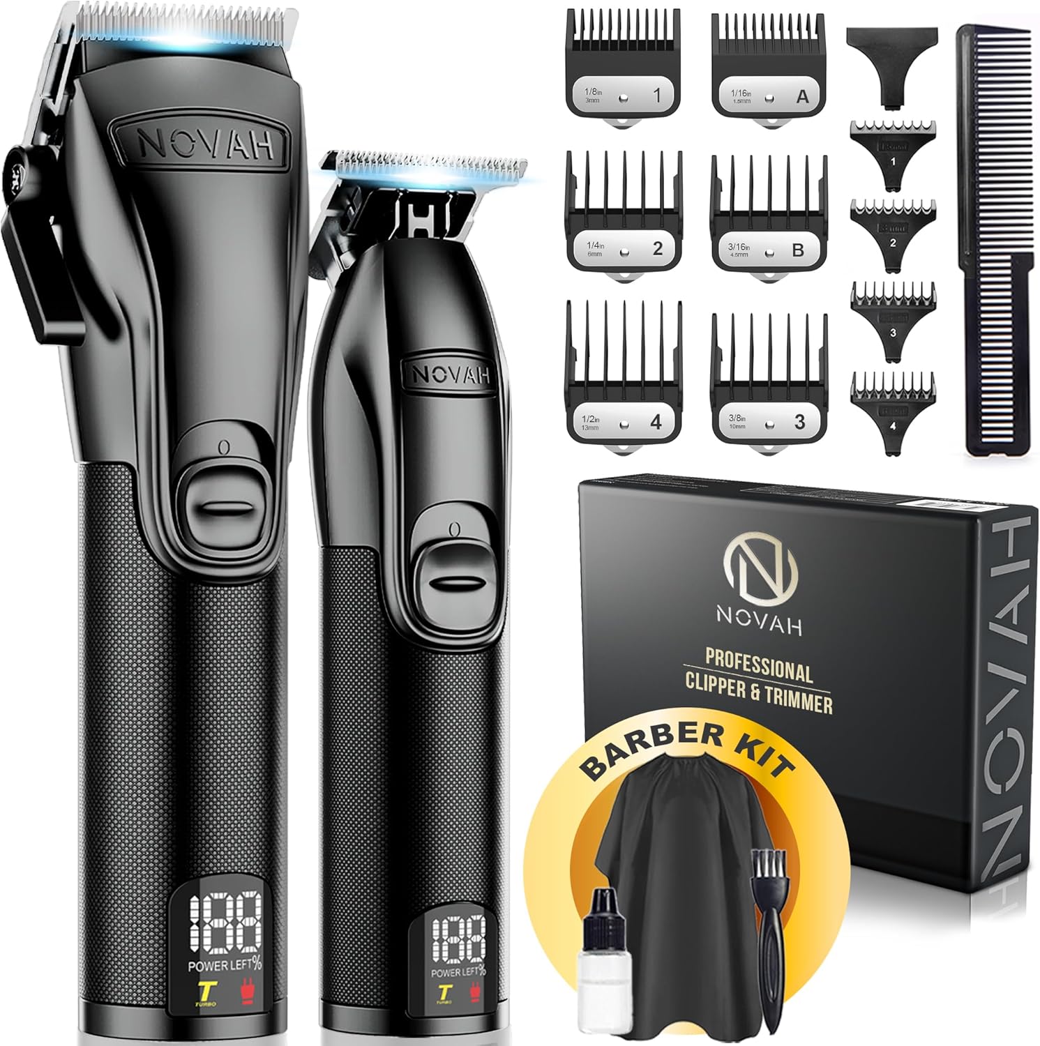 Novah Professional Hair Clippers for Men