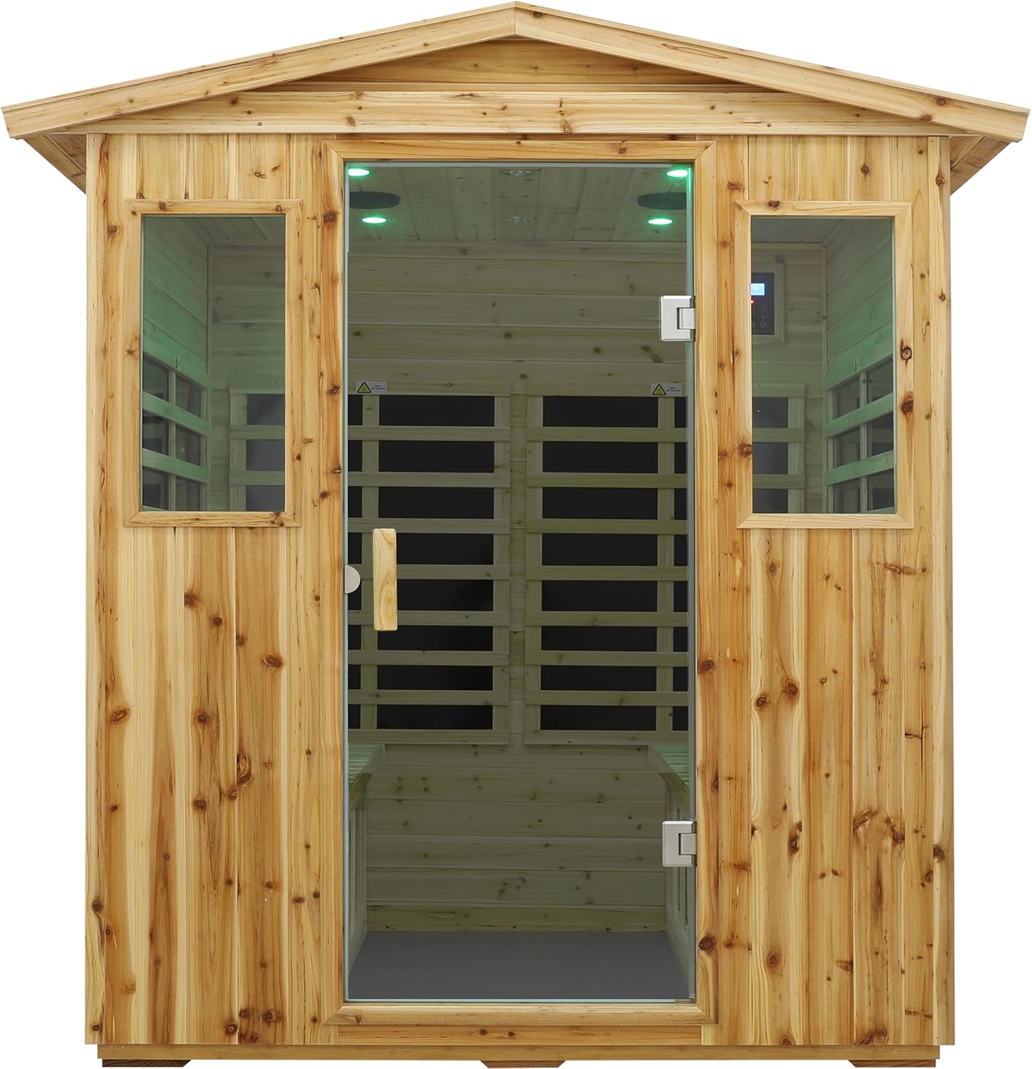 LTCCDSS Low EMF Outdoor Far Infrared Sauna 4-Person