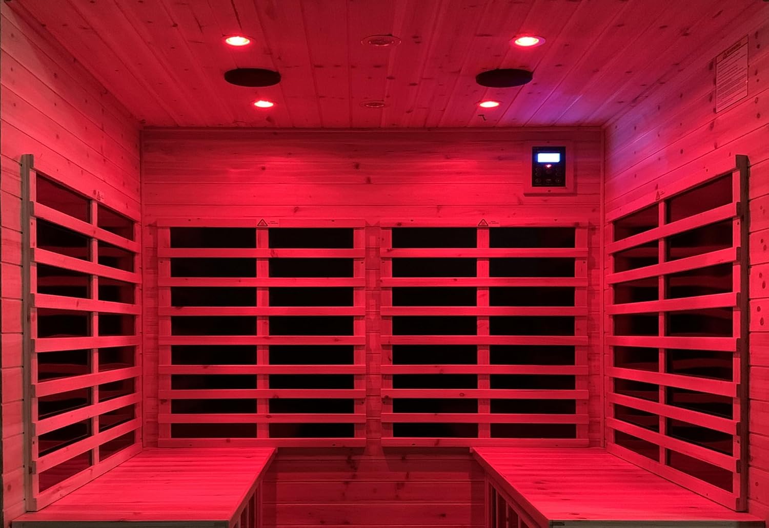 LTCCDSS Low EMF Outdoor Far Infrared Sauna 4-Person