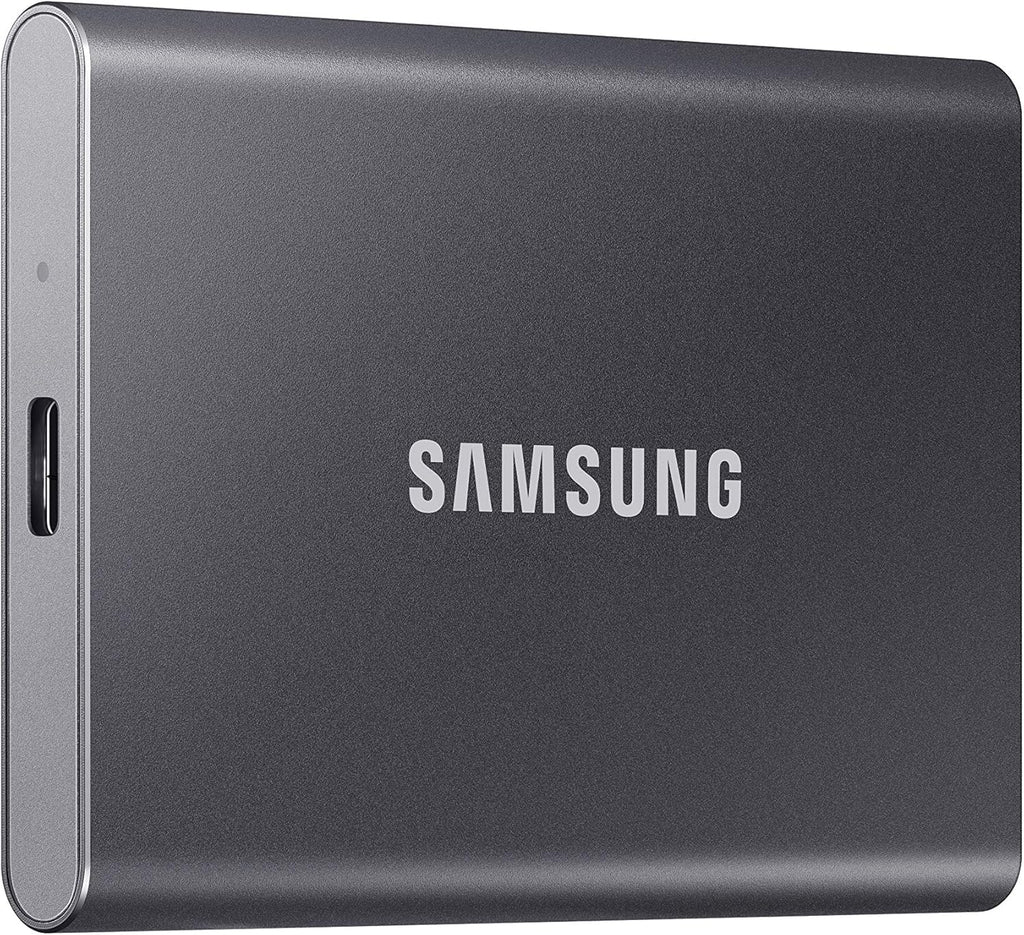 Samsung T7 1TB Portable SSD, USB 3.2 Gen 2, Gray, 1050MB/s