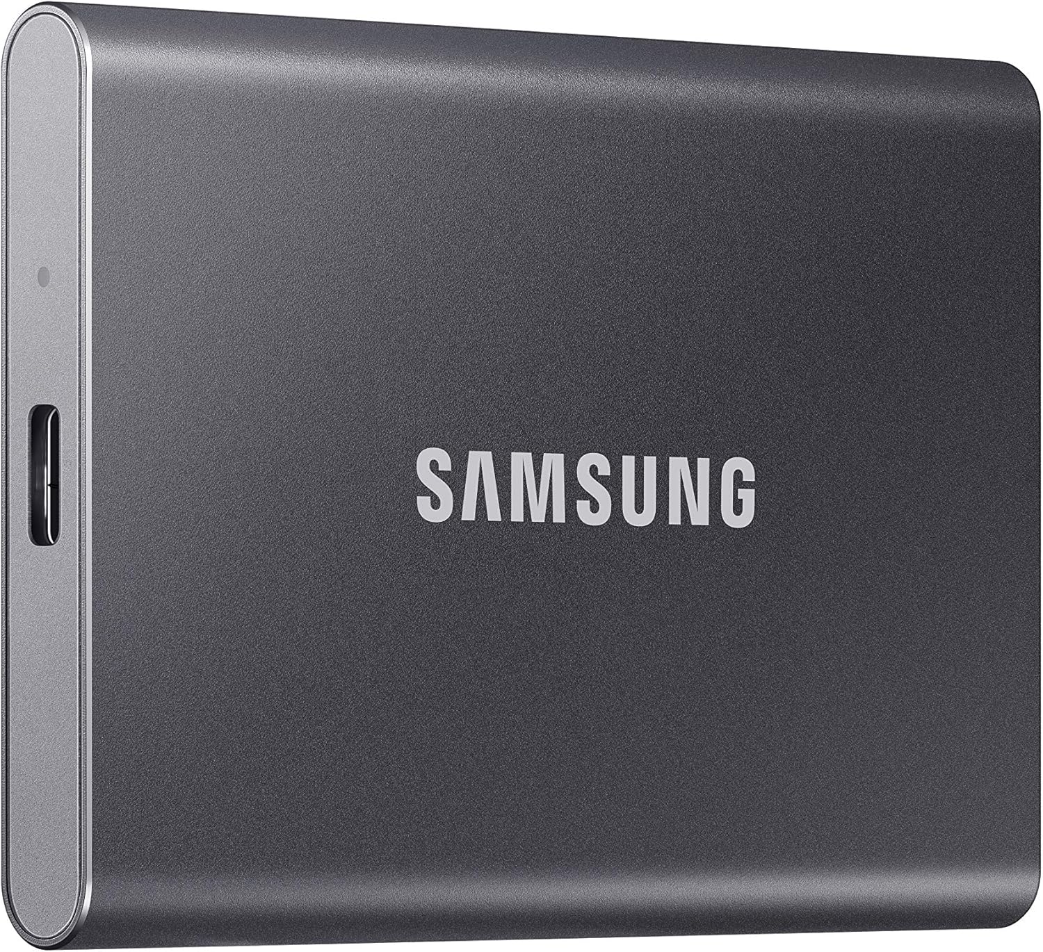 Samsung T7 1TB Portable SSD, USB 3.2 Gen 2, Gray, 1050MB/s