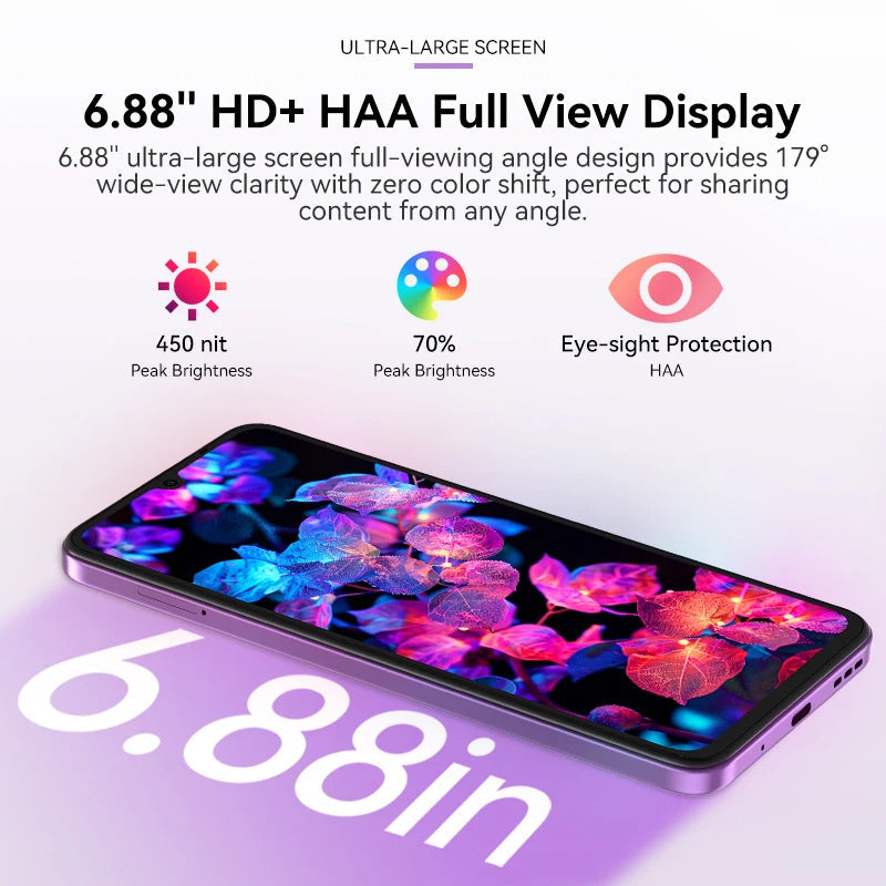 IIIF150 Action A5Pro Android Phone, 8GB RAM, 256GB, Dual Screen