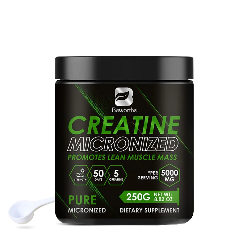 BEWORTHS Creatine Monohydrate Powder, Muscle Strength & Energy Booster 300g