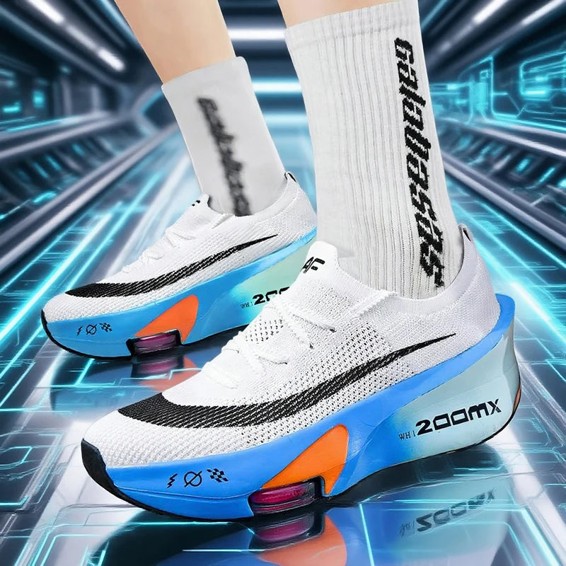 Carbon-Plate Running Shoes for Men & Women – Lightweight, Breathable, Marathon-Ready
