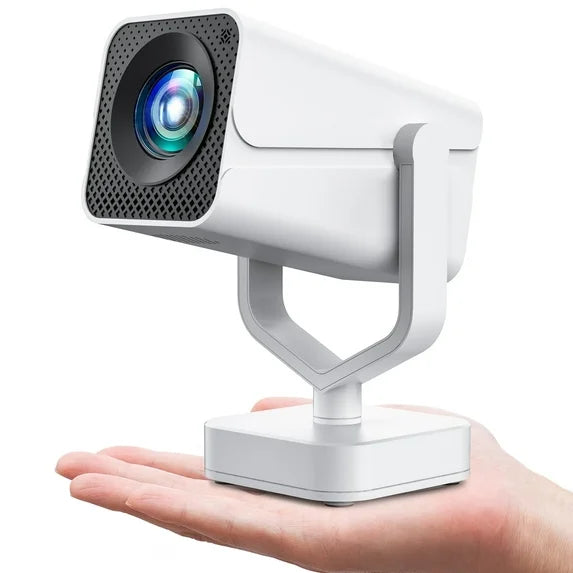 GCZ Mini Projector with WiFi and Bluetooth, HD 1080P Video Smart Projector with Android System