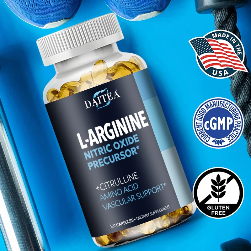 Daitea L-Arginine 5000mg Supplement – Energy & Muscle Boost