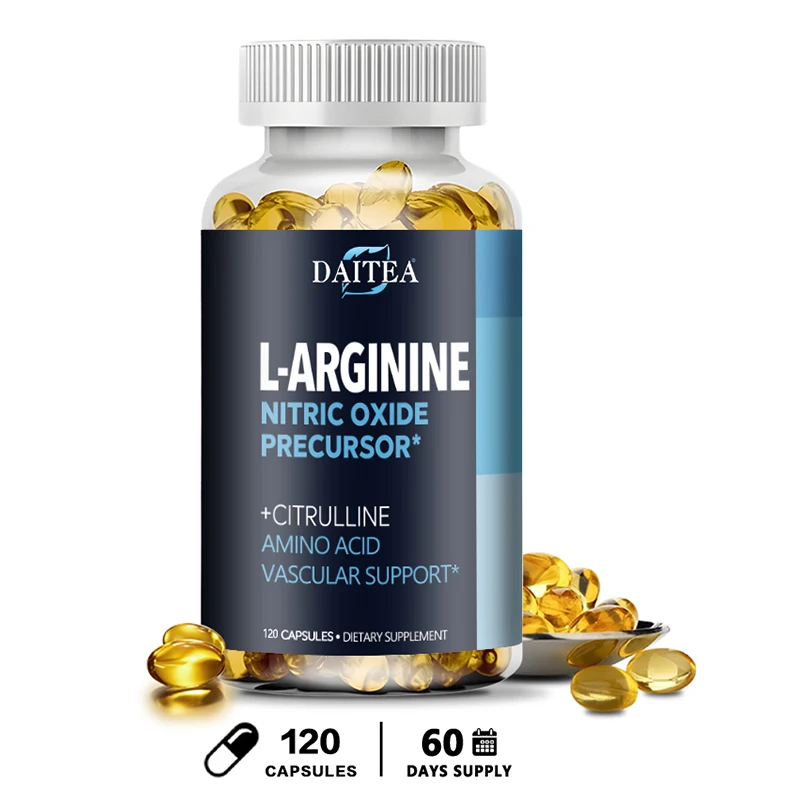 Daitea L-Arginine 5000mg Supplement – Energy & Muscle Boost