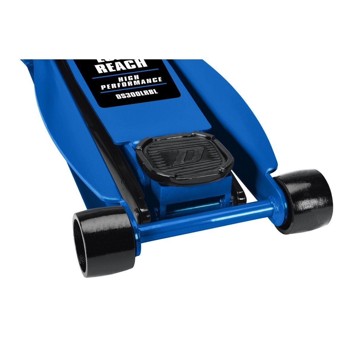 Daytona 3 Ton Low-Profile Floor Jack, Long Reach, Rapid Pump