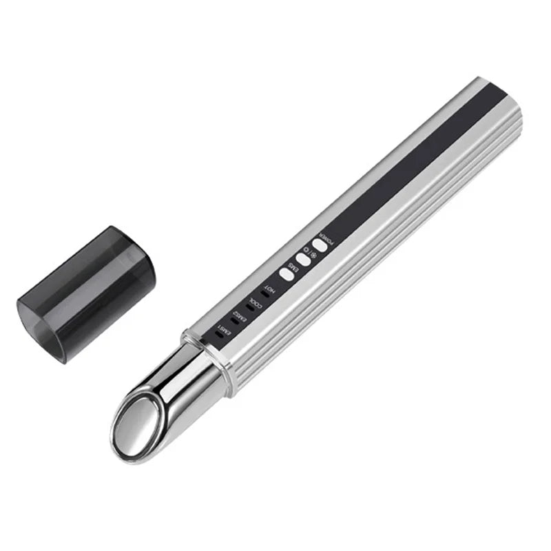 Electric Eye & Lip Massager, EMS Vibration, Anti-Wrinkle, USB Rechargeable