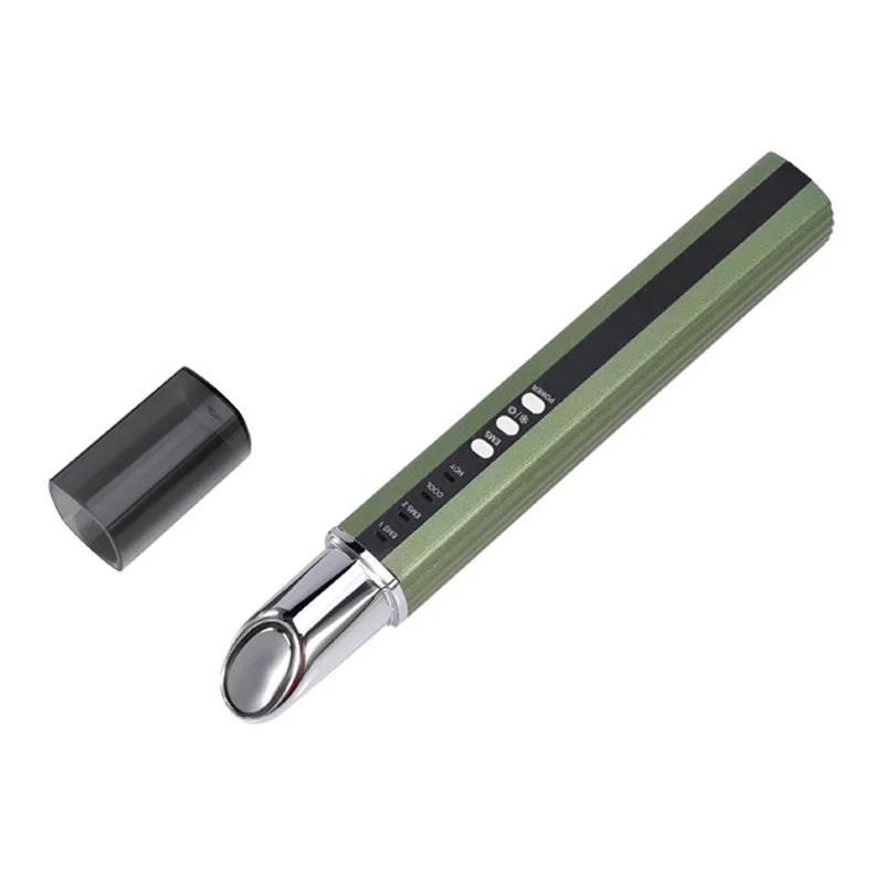 Electric Eye & Lip Massager, EMS Vibration, Anti-Wrinkle, USB Rechargeable