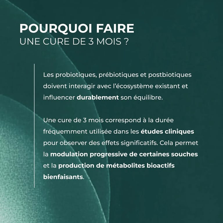 Cuure FS-3B Full Spectrum Tribiotic – Pre, Pro & Postbiotics, 30 Capsules