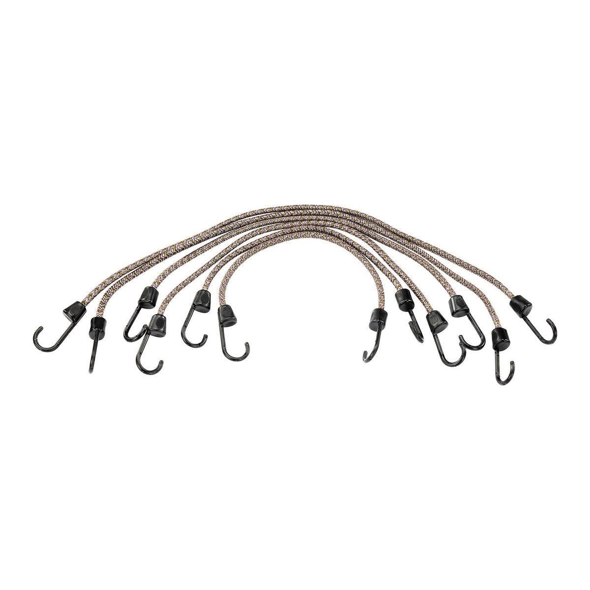 HAUL-MASTER 12pc Elastic Bungee Cord Set, Multi-Length, Heavy-Duty (Copy)