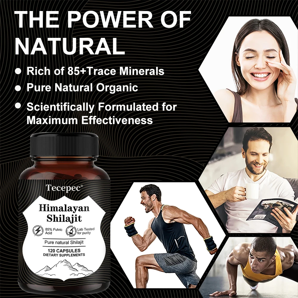 Himalaya Trace Mineral Supplement – Muscle Growth, Joint Support, Endurance Boost – 60 Tablets