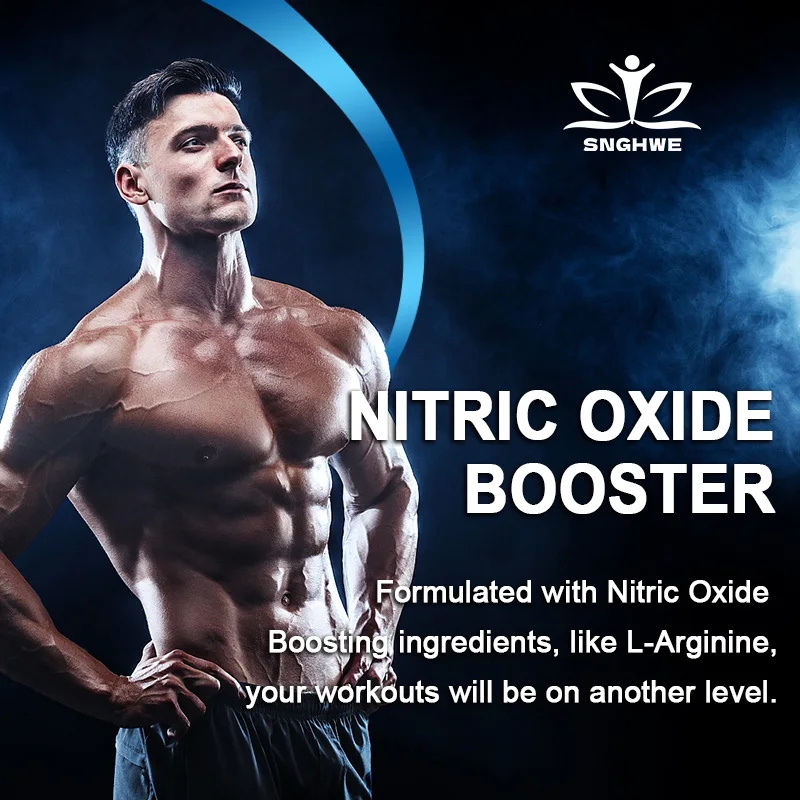 L-Arginine Supplement Boost Endurance – Energy, Strength, Vascular & Muscle Support for Men | Nitric Oxide Precursor for Peak Performance