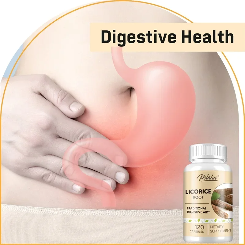 Licorice Root Capsules – Antioxidant & Digestive Support