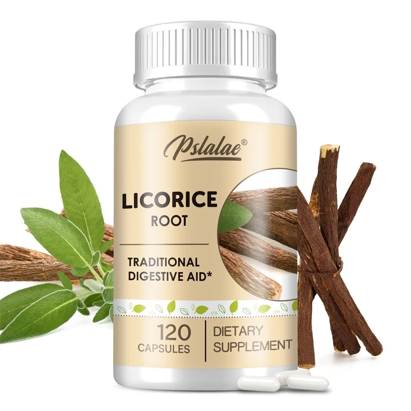 Licorice Root Capsules – Antioxidant & Digestive Support