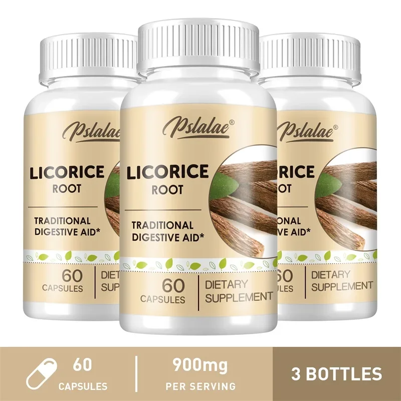 Licorice Root Capsules – Antioxidant & Digestive Support