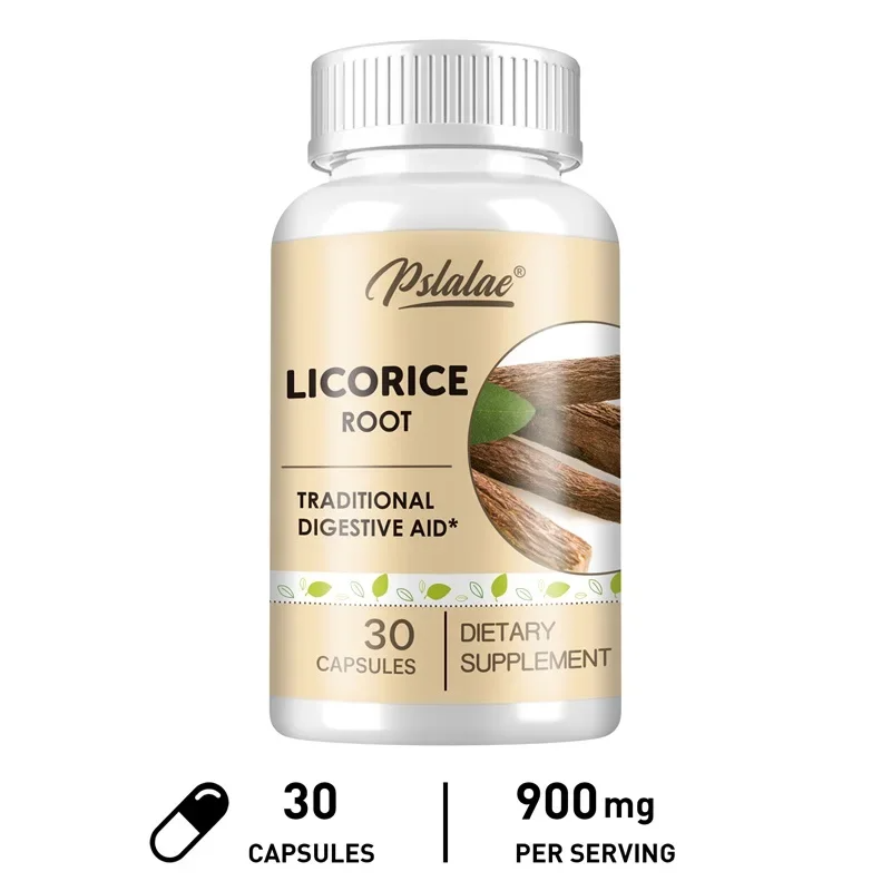 Licorice Root Capsules – Antioxidant & Digestive Support