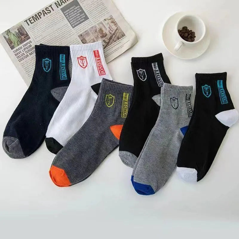 Men’s Breathable Basketball Crew Socks 10‑Pair, Sweat‑Wicking, Anti‑Odor