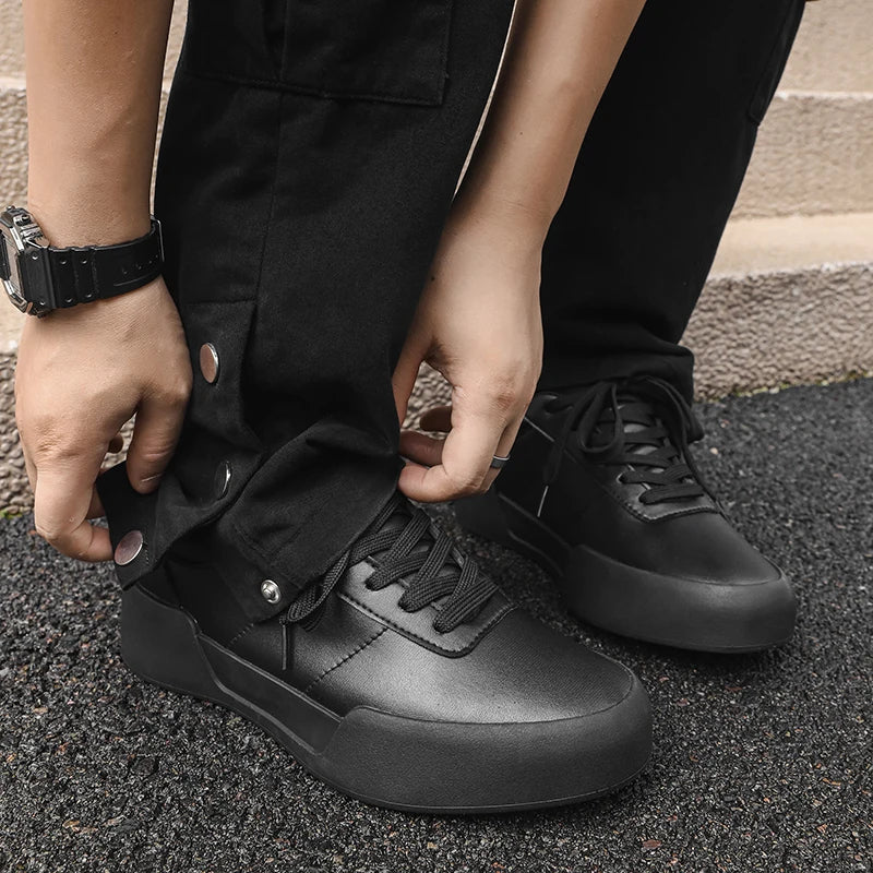 Men’s Breathable Lace‑Up Casual Sneakers, Lightweight Mesh Comfort