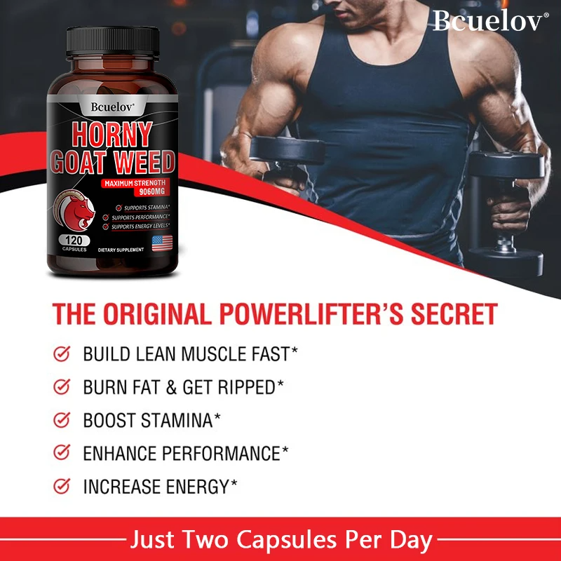 Men's Performance Booster Supplement – Muscle Growth, Fat Burn, Energy & Stamina Support