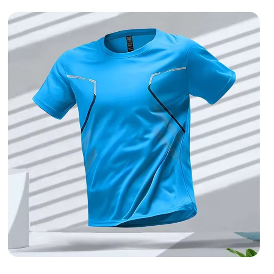 Men’s Quick‑Dry Active Tee, Moisture‑Wicking, Breathable Sports Shirt