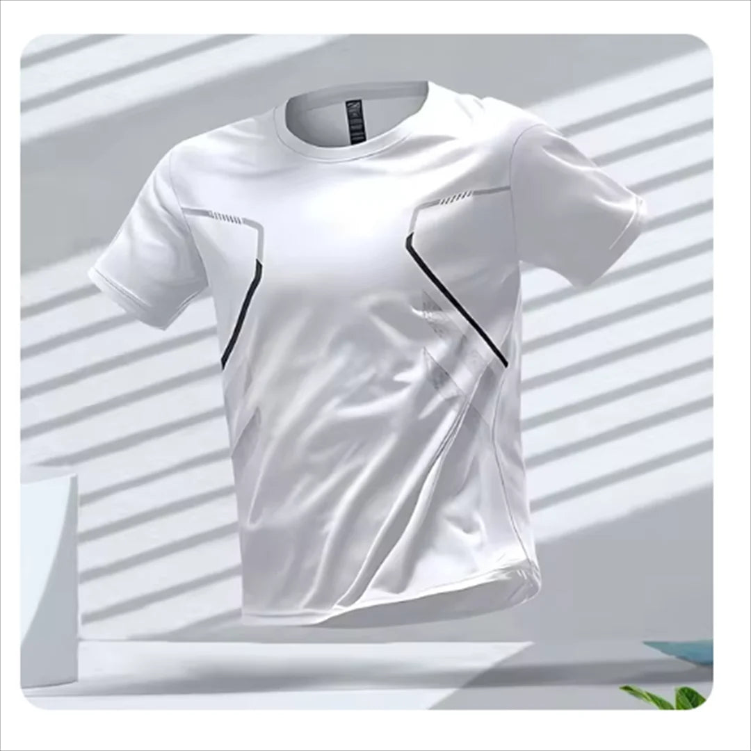 Men’s Quick‑Dry Active Tee, Moisture‑Wicking, Breathable Sports Shirt