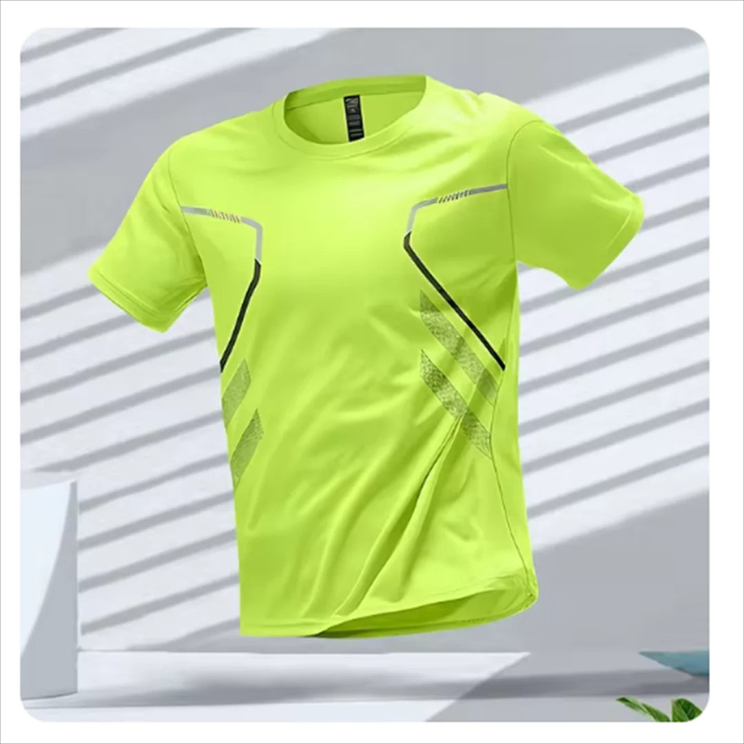 Men’s Quick‑Dry Active Tee, Moisture‑Wicking, Breathable Sports Shirt