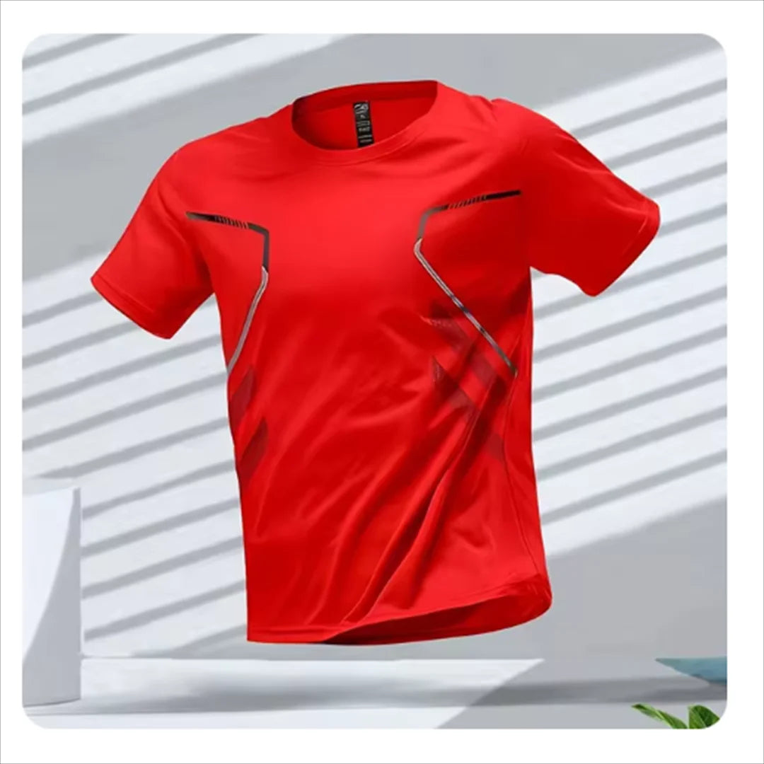 Men’s Quick‑Dry Active Tee, Moisture‑Wicking, Breathable Sports Shirt