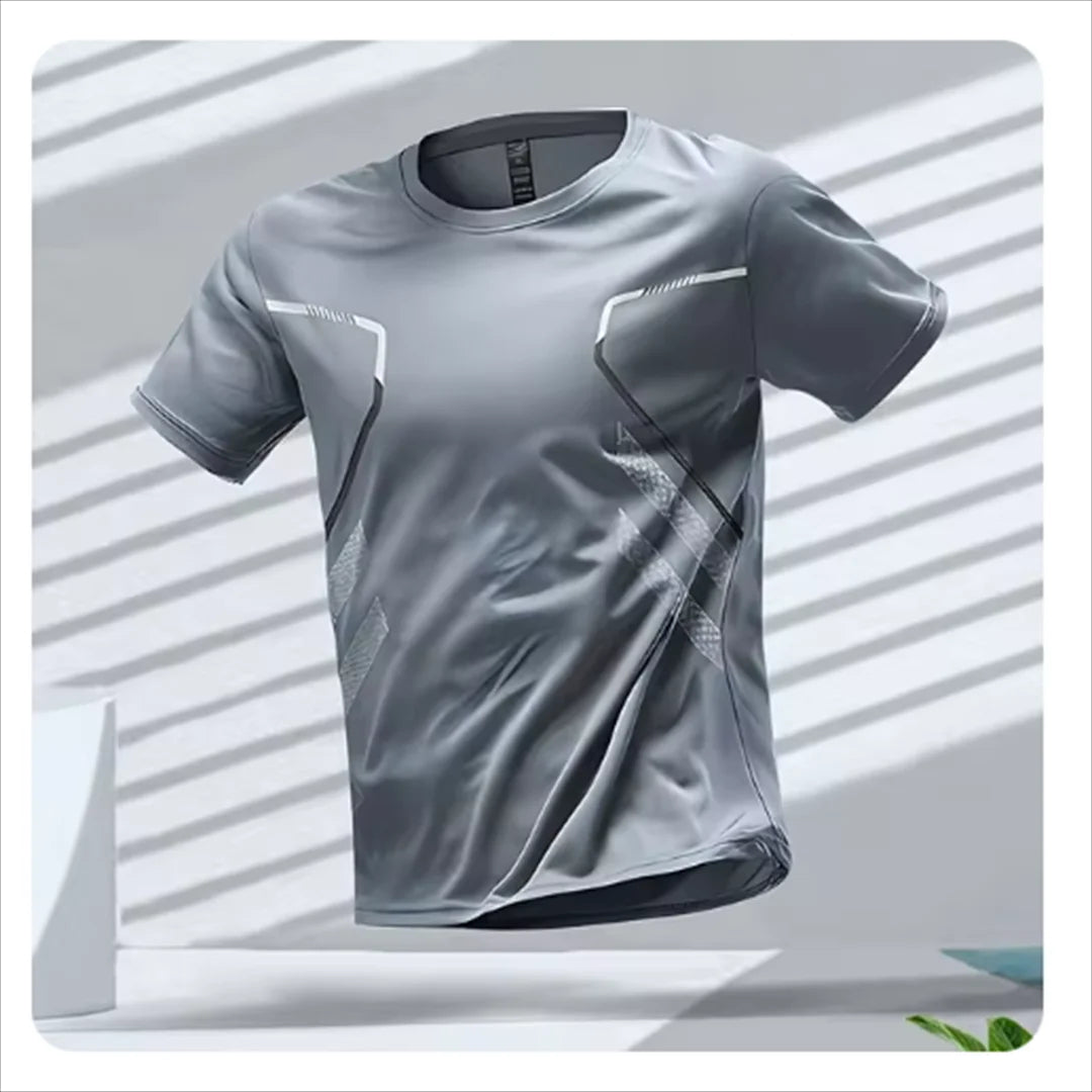 Men’s Quick‑Dry Active Tee, Moisture‑Wicking, Breathable Sports Shirt