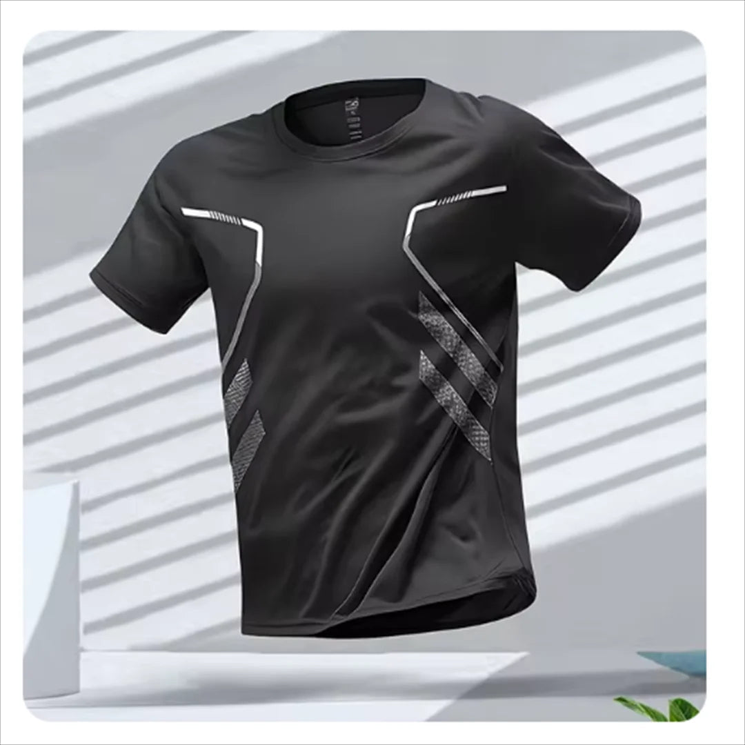 Men’s Quick‑Dry Active Tee, Moisture‑Wicking, Breathable Sports Shirt