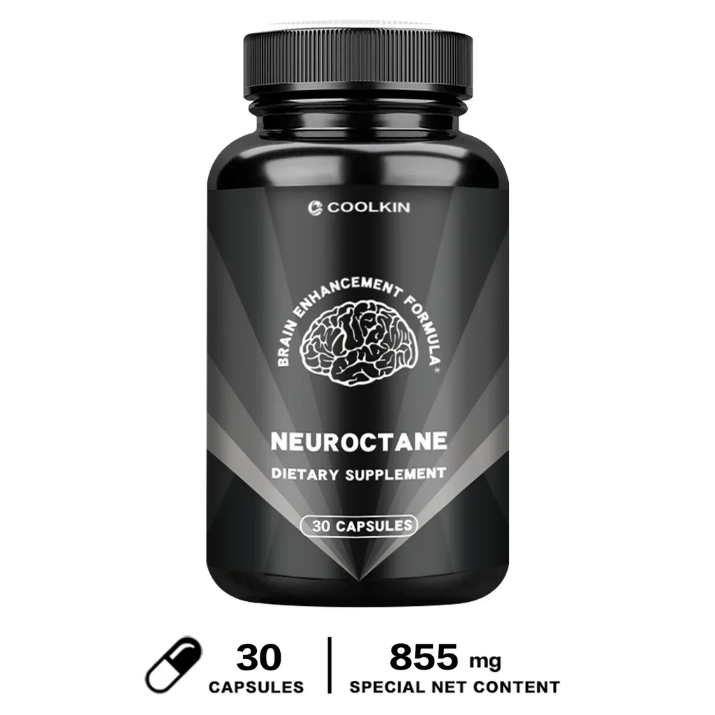 Neuroctane Brain Booster Supplement – Nootropic for Focus, Memory, Mental Clarity & Cognitive Support – Advanced Brain Health Formula for Men & Women