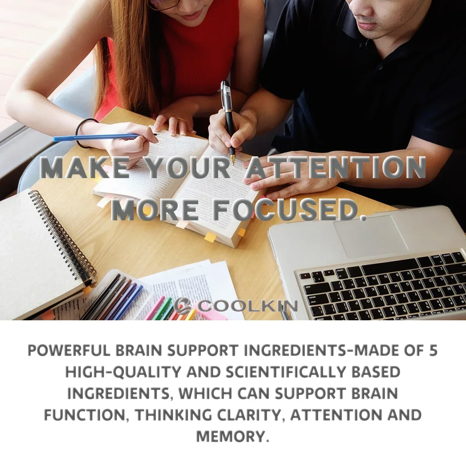 Neuroctane Brain Booster Supplement – Nootropic for Focus, Memory, Mental Clarity & Cognitive Support – Advanced Brain Health Formula for Men & Women