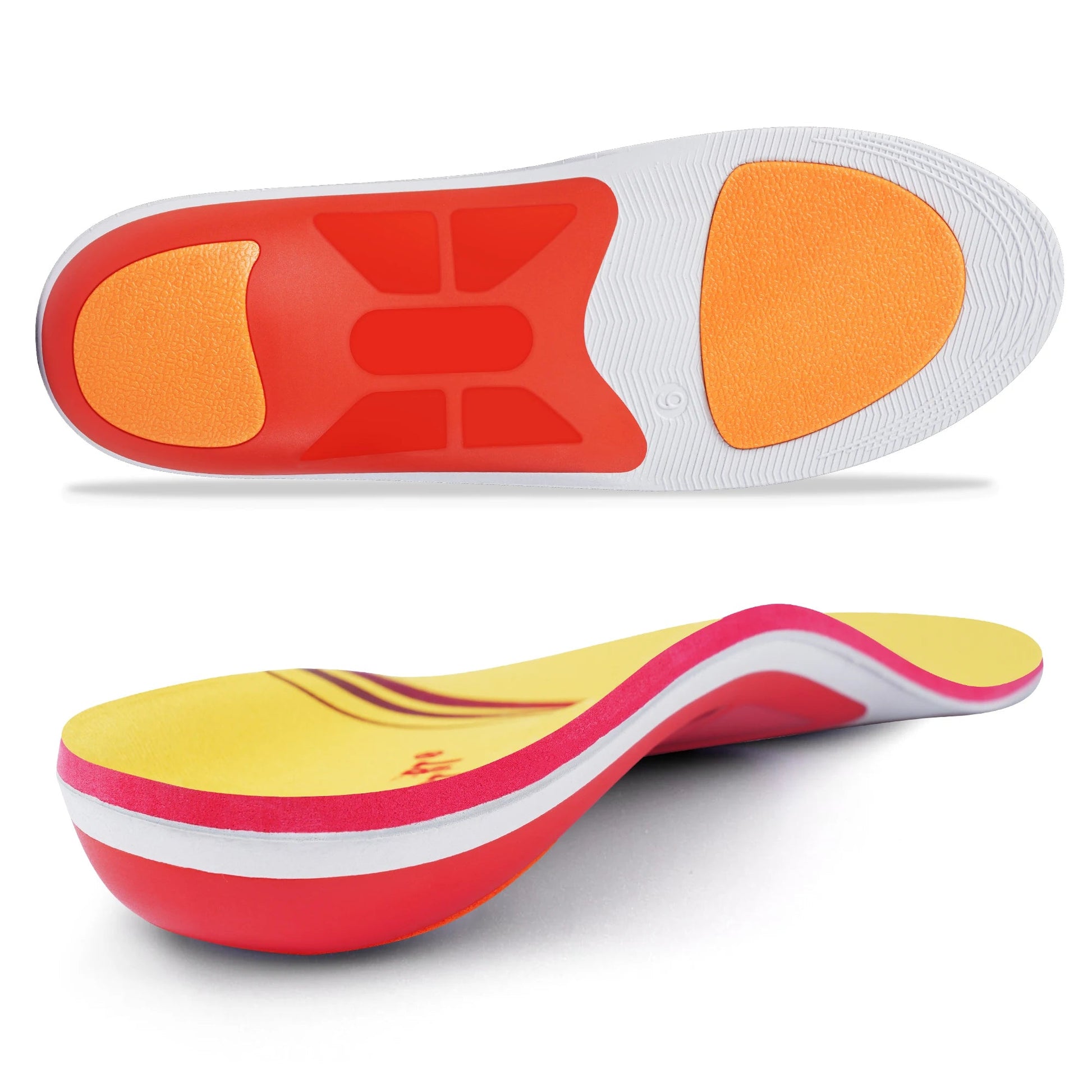 Orthopedic Arch Support Insoles – Plantar Fasciitis Relief, Flat Feet & Heel Pain Inserts for Men & Women
