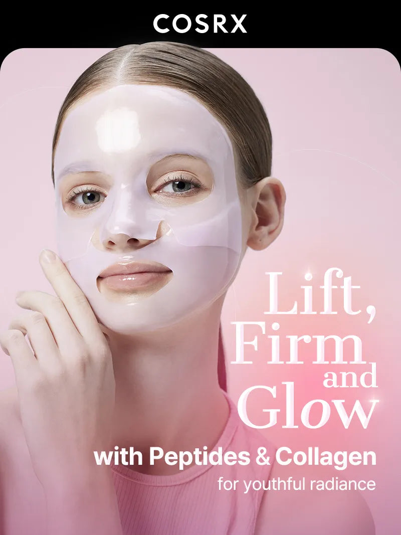 COSRX The Peptide Collagen Lifting Glow Hydrogel Mask_3ea