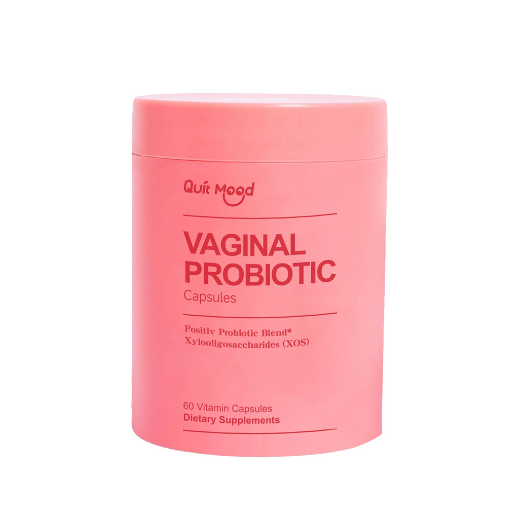 Quit Mood Probiotics for Women – Daily Vaginal & Digestive Health Support | PH Balance, Immunity & Gut Wellness with Lactobacillus Blend