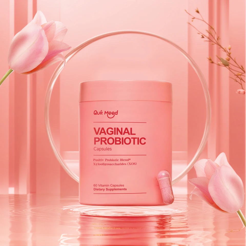 Quit Mood Probiotics for Women – Daily Vaginal & Digestive Health Support | PH Balance, Immunity & Gut Wellness with Lactobacillus Blend
