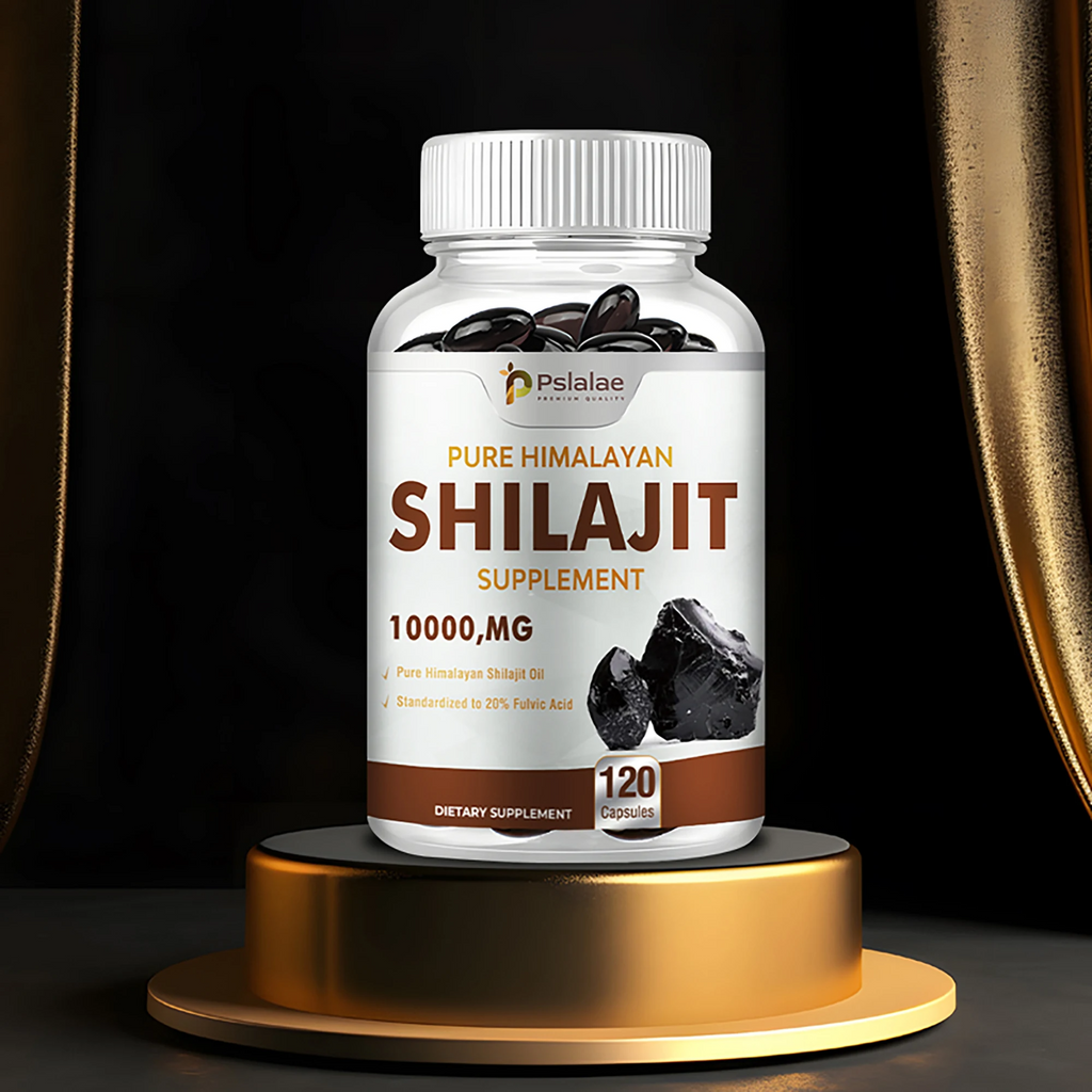 Shilajit Capsules 120ct – Natural Energy & Detox Support