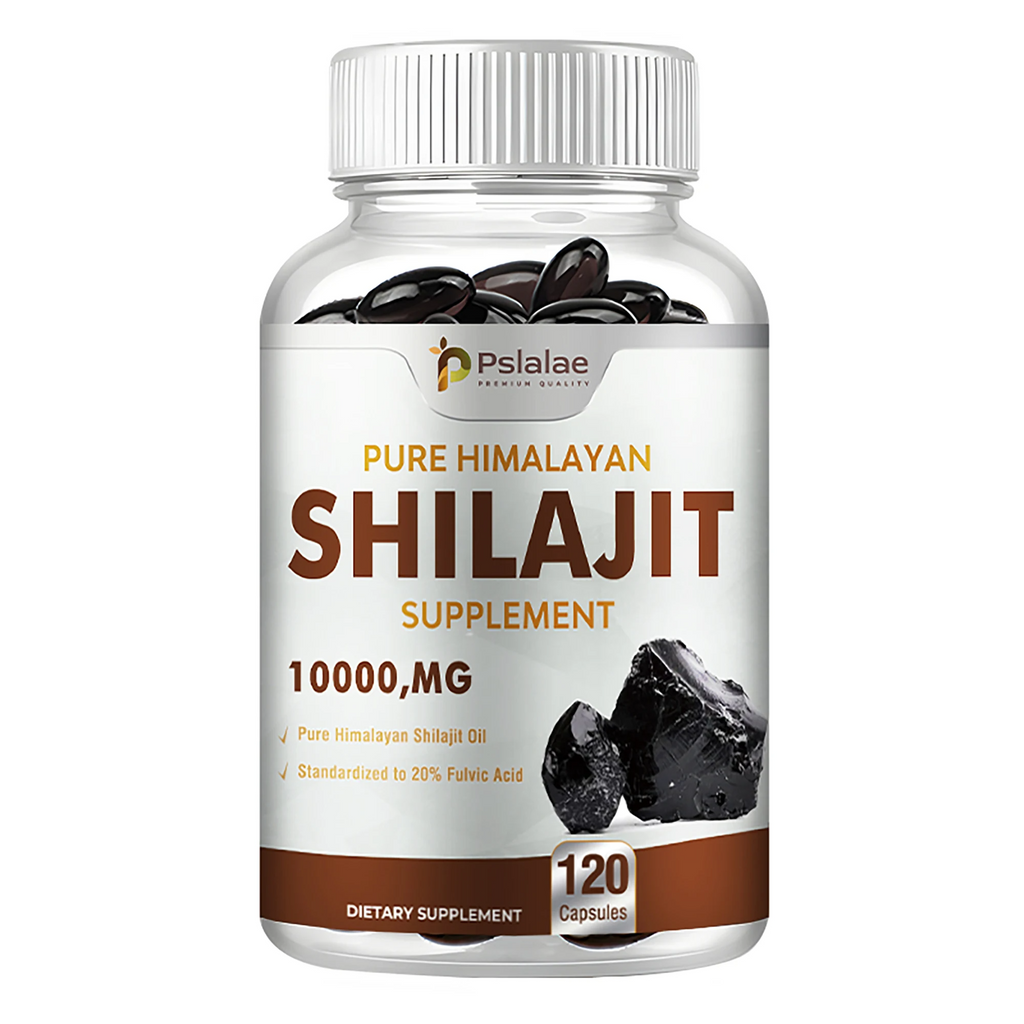 Shilajit Capsules 120ct – Natural Energy & Detox Support